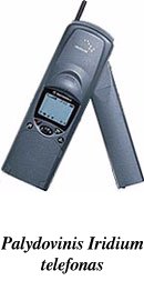 Iridium telefonas